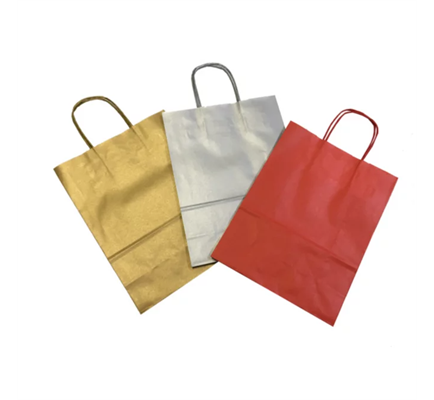 SHOPPER KRAFT BIANCO 26X11X34,5 MIX NATALE A M.R. 079993