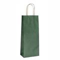 SHOPPER PORTA BOTTIGLIA BARBERA VERDE 14X9X38 072239