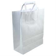SHOPPER PIATTINA BIANCHE 36X12X41 031359
