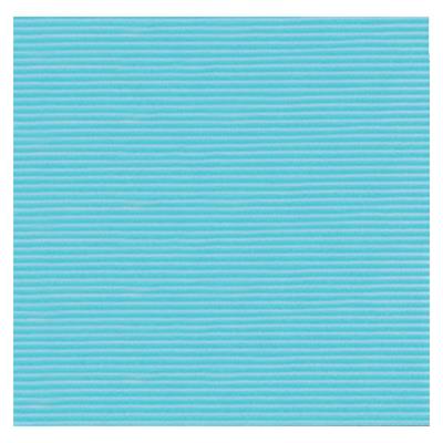 CARTONCINO ONDULATO CELESTE 50X70 FF.6 A35T041