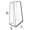 BUSTE TRASPARENTI 11X34+6 PZ.100