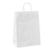 SHOPPER CORDONCINO BIANCO 26X11X35 031496