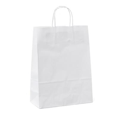 SHOPPER CORDONCINO BIANCO 26X11X35 031496