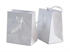 BUSTE SHOPPER CARTA 157GR.F/P. 10X12+6,5 BIANCO