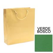 BUSTE C/CORDONCINO 36X41+12 VERDE BOSCO