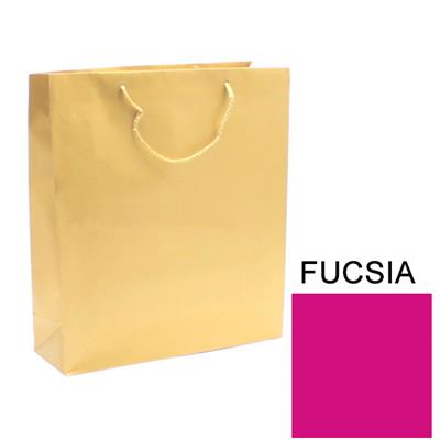 BUSTE C/CORDONCINO 27X37+12 FUCSIA