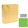BUSTE C/CORDONCINO 27X37+12 VERDE ACIDO