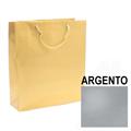 BUSTE C/CORDONCINO 27X37+12 ARGENTO