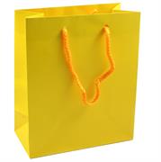 BUSTE C/CORDONCINO 16X19+8 GIALLO