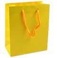 BUSTE C/CORDONCINO 16X19+8 GIALLO