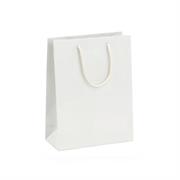 BUSTE C/CORDONCINO KRAFT 22X29+10 BIANCO