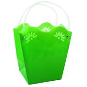BUSTE PPL WHITE POT FP DAISY 18X19+11X12 VERDE
