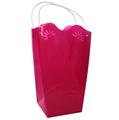 BUSTE PPL WHITE POT FP DAISY 25X33+15X15 CICLAMINO