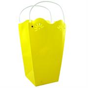 BUSTE PPL WHITE POT FP DAISY 25X33+15X15 GIALLO