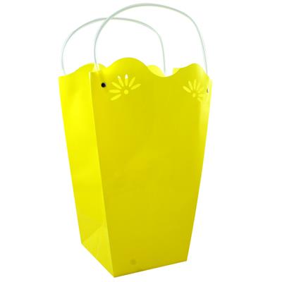 BUSTE PPL WHITE POT FP DAISY 25X33+15X15 GIALLO