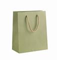 BUSTE C/CORDONCINO KRAFT 27X37+12 VERDE SALVIA