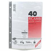 RICAMBI QUADERNO 40FF 5MM