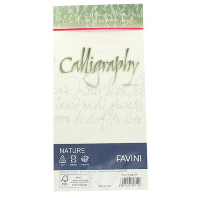 BUSTE CALLIGRAPHY 11X22 PZ.25 GR.100 AGRUMI A57Q104