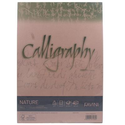 FOGLI A4 CALLIGRAPHY CRUSH GR.120 50FF MANDORLA A69C534