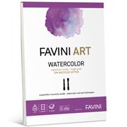 FAVINI ART WATERCOLOUR BLOCCO COLLATO A4 FF 10 - 300G A4