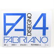 BLOCCHI F4 24X33 20FF RUVIDO 200GR F5000597