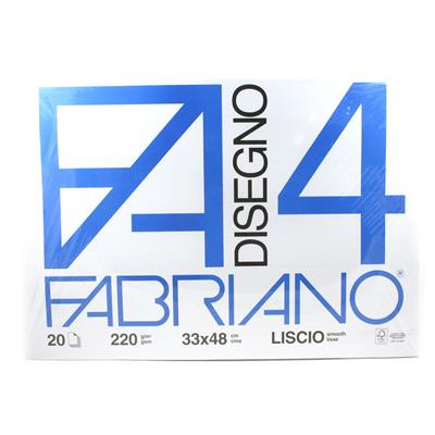 BLOCCHI F4 33X48 20F LISCI 220GR F5200797