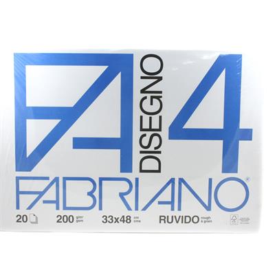 BLOCCHI F4 33X48 20FF RUVIDO 200GR F5000797