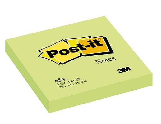 POST-IT 654 76X76 GIALLO CANARY FF.100