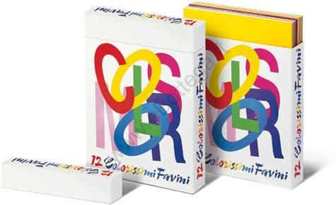 FOGLI PRISMA 25X35 ASSORTITI GR.220 A33X214