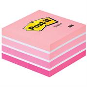 POST-IT 2028P 76X76 CUBO ACQUARELLE ROSA 82358