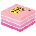 POST-IT 2028P 76X76 CUBO ACQUARELLE ROSA 82358