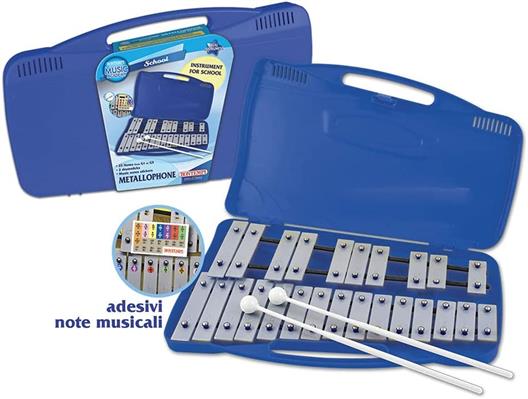 METALLOFONO CROMATICO 25 TASTI C/CUSTODIA 55 2530