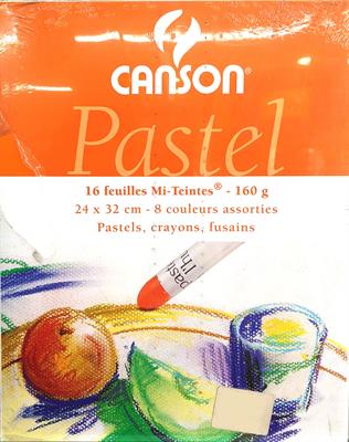 BLOCCHI PASTEL 16FF 24X32 GR.160