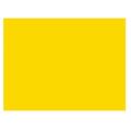 FOGLI BRISTOL 35X50 GIALLO 25FF GR.200 A35B013