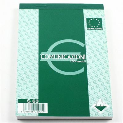 BLOCCHI COMUNICAZIONI S63