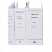 CARTELLE ARCHIVIO CON LEGACCI DORSO 12 0202202-12