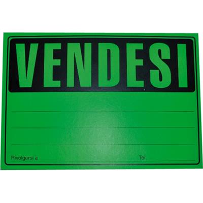 CARTELLI VENDESI FLUORESCENTI 10967