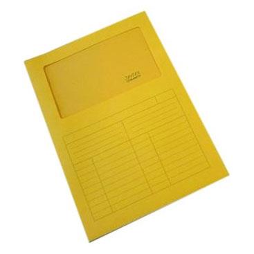 CARTELLE SINTEX C/FINESTRA ARANCIO  PZ.50 0571