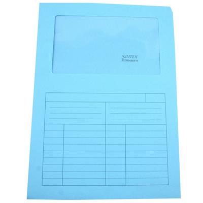 CARTELLE SINTEX C/FINESTRA AZZURRE PZ.50 0572