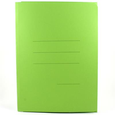 CARTELLE TRE LEMBI CARTEX PZ.25 GR.180 VERDE 0611