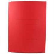 CARTELLE TRE LEMBI CARTEX PZ.25 GR.180 ROSSO 0613