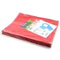 CARTELLE TRE LEMBI CARTEX PZ.25 GR.180 ROSSO 0613