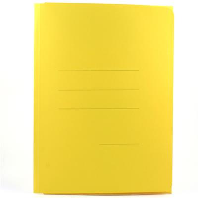 CARTELLE TRE LEMBI CARTEX PZ.25 GR.180 GIALLO 0616