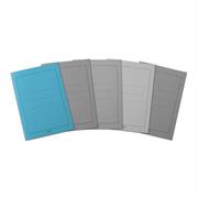 CARTELLE PER ATTI DIAMANTE PZ.100 AZZURRE 0588
