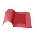 CARTELLE TRE LEMBI GR.180 ROSSO