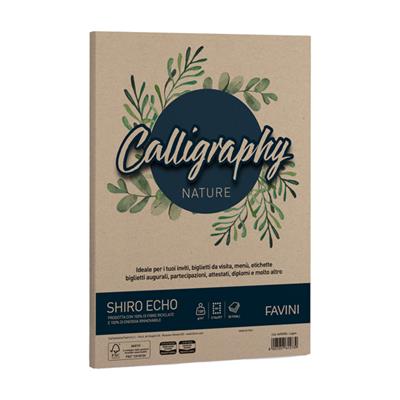FOGLI A4 CALLIGRAPHY SHIRO ECO LEGNO GR.120 FF.50 A69N90