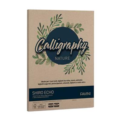 FOGLI A4 CALLIGRAPHY SHIRO ECO LEGNO GR.250  FF.50 A69N9