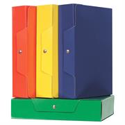 PORTAPROGETTI CON BOTTONE DORSO 15 BLU 0127BL