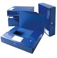 PORTAPROGETTI CON BOTTONE DORSO 15 BLU 0127BL