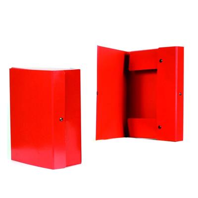 PORTAPROGETTI IN LINEA D12 25X35 LUCIDO ROSSO CHIUSURA A